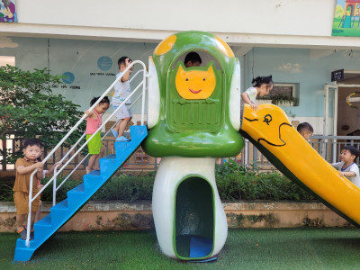 MỘT NGÀY CỦA BÉ Ở TRƯỞNG THẬT LÀ VUI