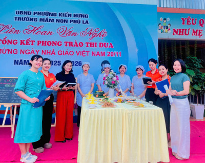 💖 HƯƠNG VỊ YÊU THƯƠNG TỪ GÓC BẾP NHỎ TRƯỜNG MẦM NON PHÚ LA