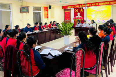 CHI BỘ TRƯỜNG MN PHÚ LA TỔ CHỨC HỘI NGHỊ KIỂM ĐIỂM, ĐÁNH GIÁ, XẾP LOẠI CHẤT LƯỢNG TỔ CHỨC ĐẢNG VÀ ĐẢNG VIÊN NĂM 2025 🇻🇳