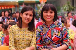Các cô giáo Trường MN Phú La