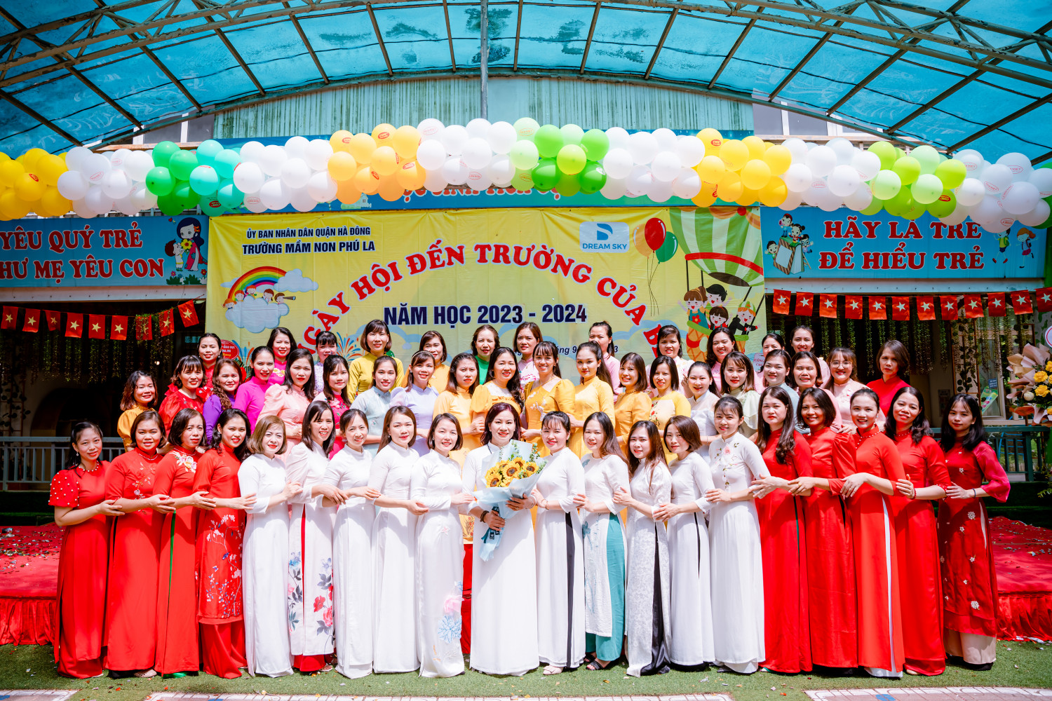 CBGVNV TRƯỜNG MẦM NON PHÚ LA HƯỞNG ỨNG TUẦN LỄ ÁO DÀI NĂM 2024